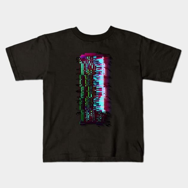 JUNO GLITCH #1 Kids T-Shirt by RickTurner